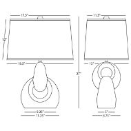 Picture of FUSION TABLE LAMP MCR81