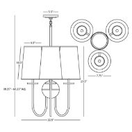 Picture of FINEAS CHANDELIER 1419
