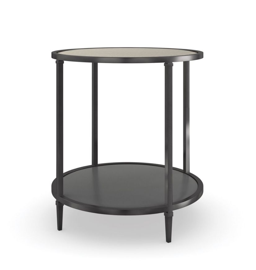 Picture of SMOULDER ROUND END TABLE