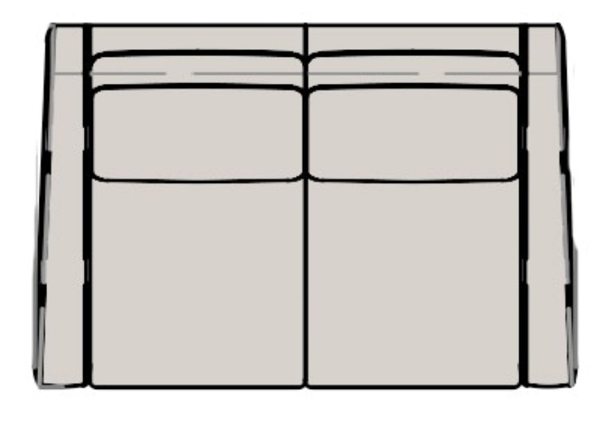 Picture of DISCOVERY STATIONARY LOVESEAT 962-75