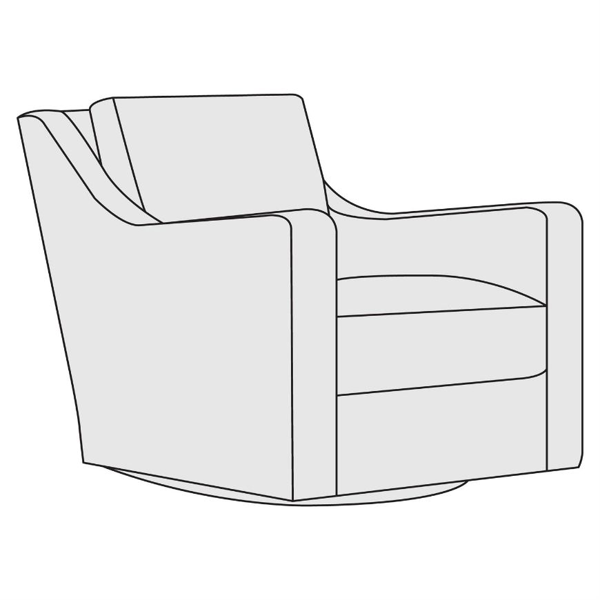 Picture of VENTURA LEATHER SWIVEL CHAIR