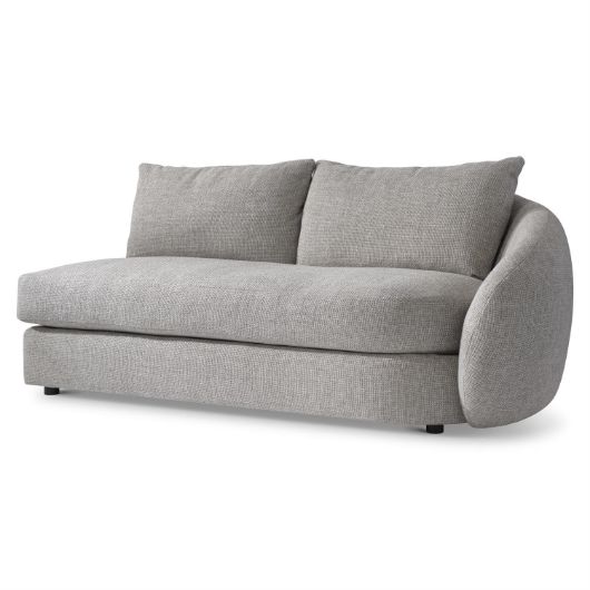 Picture of MORETTI FABRIC RIGHT ARM LOVESEAT WITHOUT PILLOWS