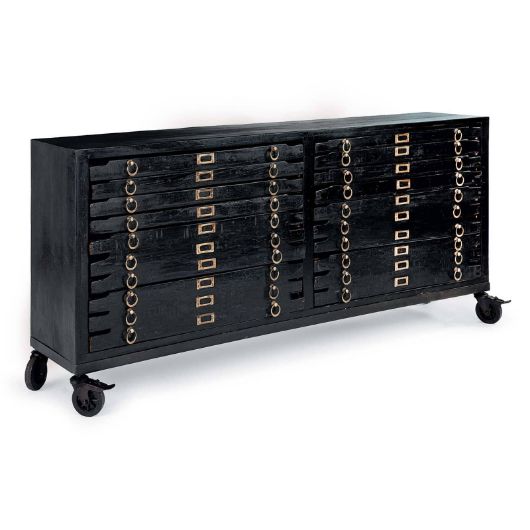 Picture of PRINTMAKERS CONSOLE 12 DRAWERS
