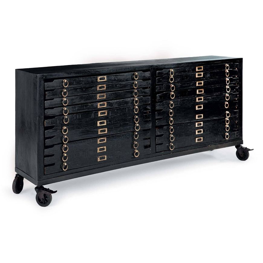 Picture of PRINTMAKERS CONSOLE 12 DRAWERS
