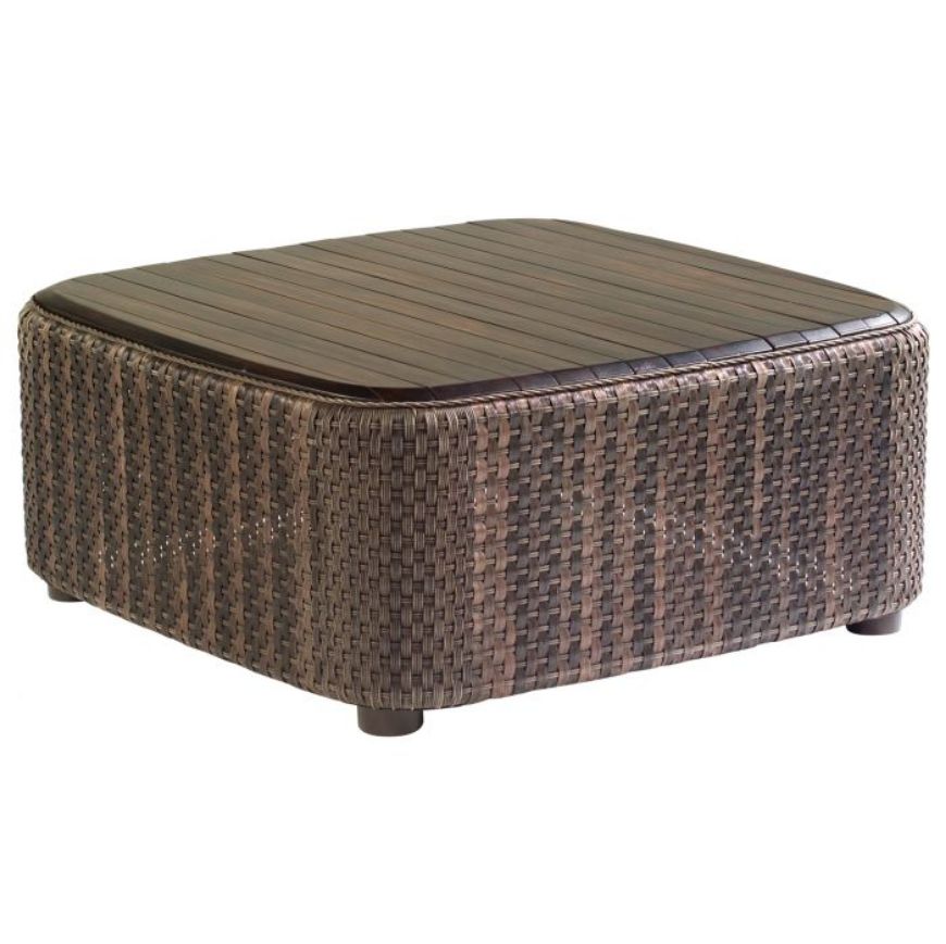 Picture of ARUBA COFFEE TABLE WITH TEAK TOP