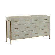 Picture of MORAND 6 DRAWER CHEST - SHAGREEN