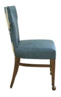 Picture of PRESIDIO SIDE CHAIR W/ FRONT LEG CASTERS