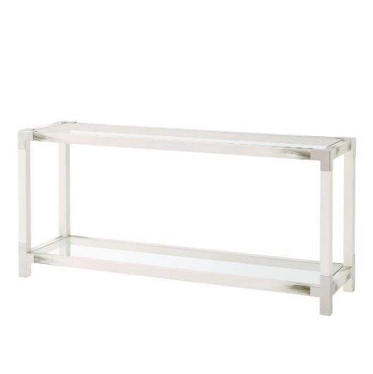Picture of CUTTING EDGE CONSOLE TABLE (LONGHORN WHITE)