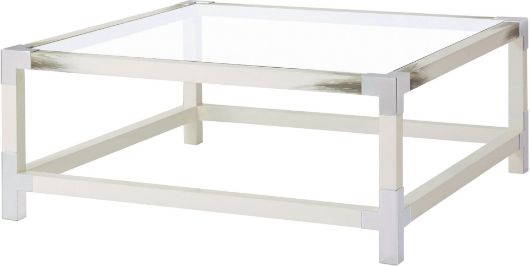 Picture of CUTTING EDGE SQUARED (LONGHORN WHITE) COCKTAIL TABLE