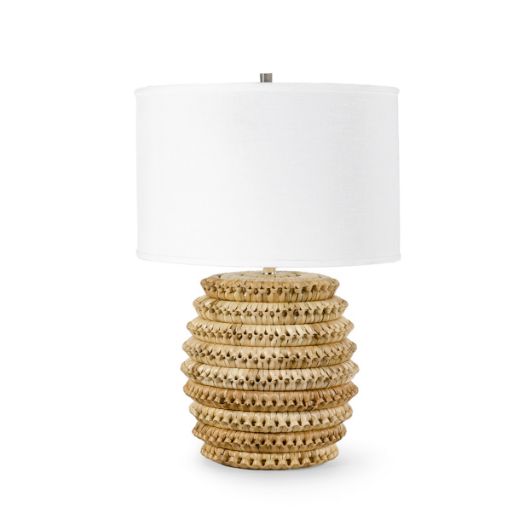 Picture of KENIS BRAIDED TABLE LAMP NATURAL