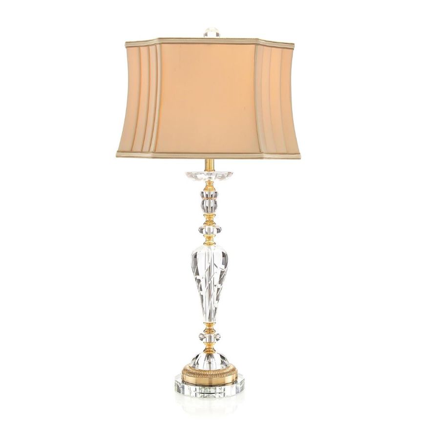 Picture of CRYSTAL SWIRL TABLE LAMP