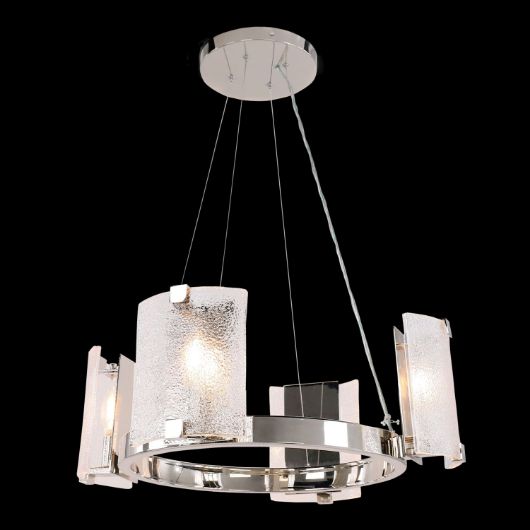 Picture of CLARITAS FOUR-LIGHT CHANDELIER, NICKEL