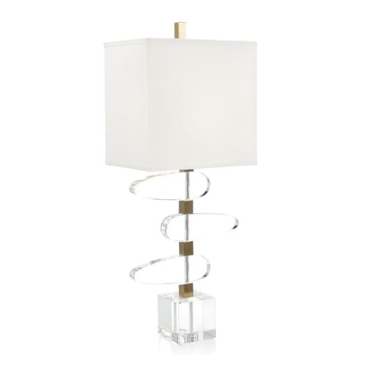 Picture of ASYMMETRICAL CRYSTAL TABLE LAMP