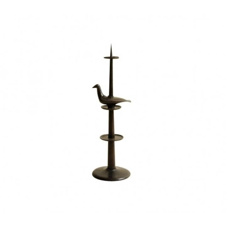 Picture of Bronze Bird Candlestick
