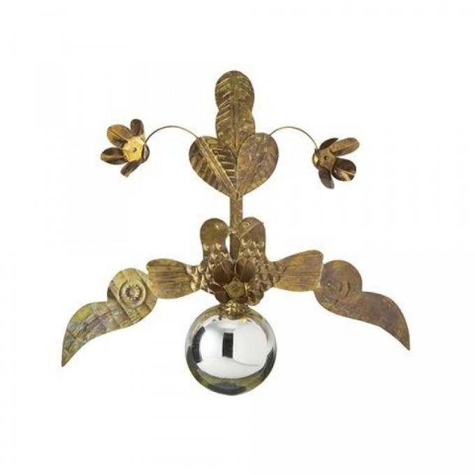 Picture of DOS PALOMAS BRASS ORNAMENT