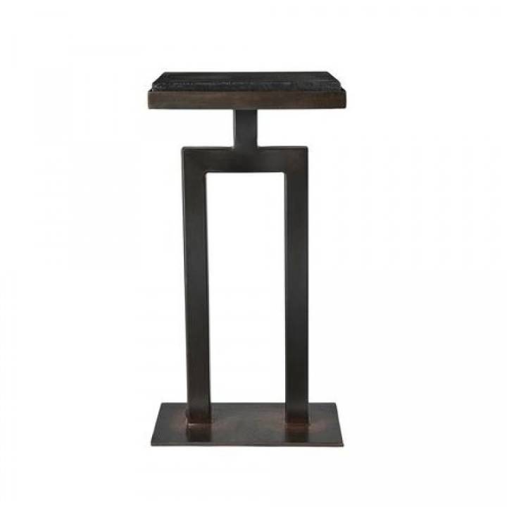 Picture of SQUARE GRANITE SIDE TABLE