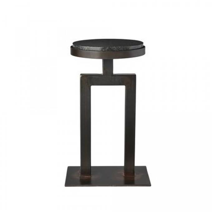 Picture of ROUND GRANITE SIDE TABLE