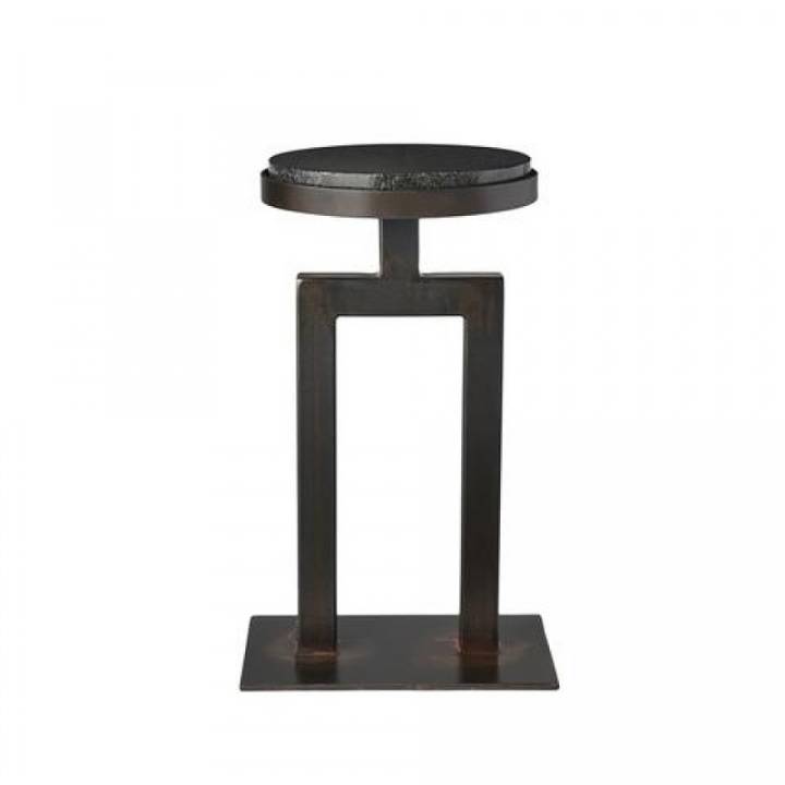 Picture of ROUND GRANITE SIDE TABLE