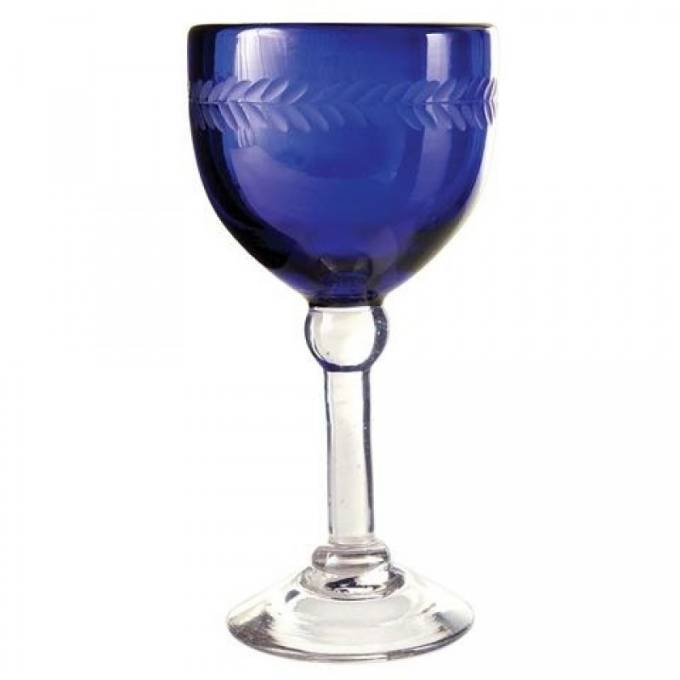Picture of VINO BLANCO GOBLET, AZUL