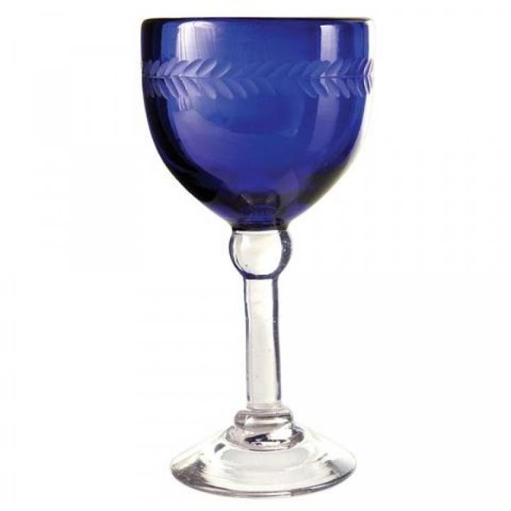 Picture of VINO BLANCO GOBLET, AZUL