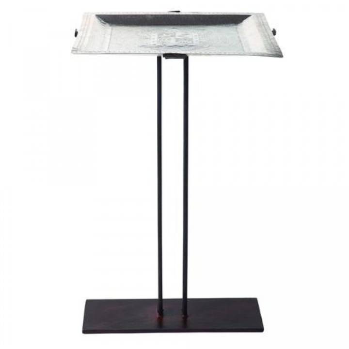Picture of ESCUDO CUADRO TRAY TABLE, ALPACA