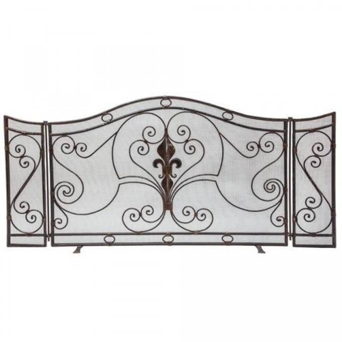 Picture of FLEUR D'LIS FIRESCREEN