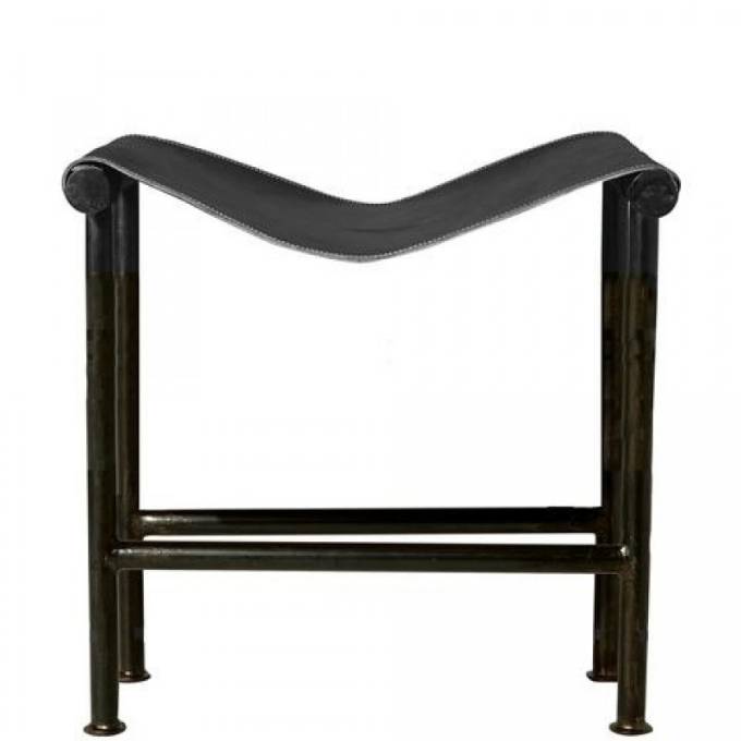 Picture of SADDLE BENCH/COUNTER STOOL, BLACK