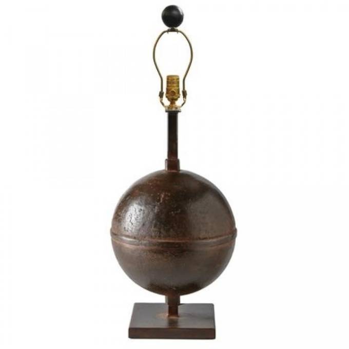 Picture of LUNA LAMP, NATURAL (WITHOUT SHADE)