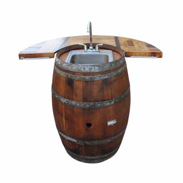 Picture of WINE BARREL WET BAR