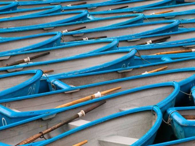 Picture of CERULEAN DOCKS I