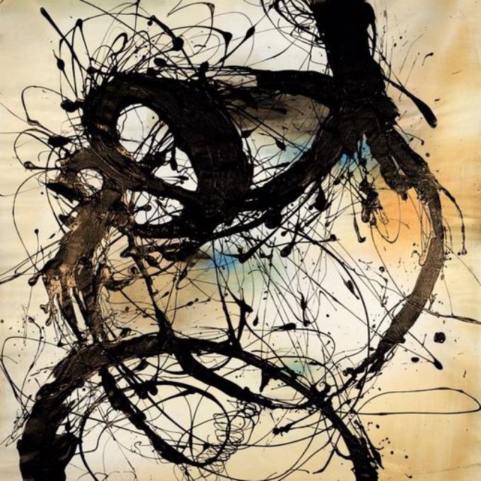 Picture of DRIPPING OIL AND GOLD