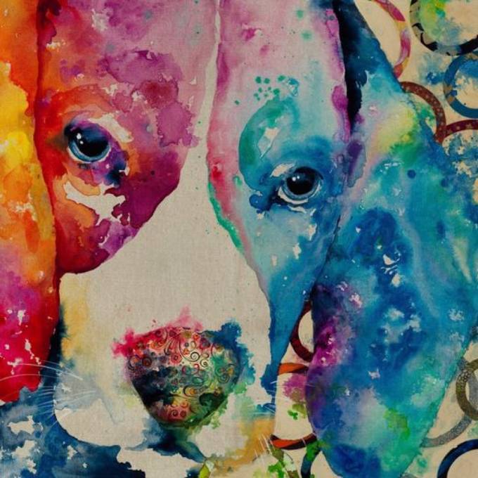 Picture of PAINTED PETS I