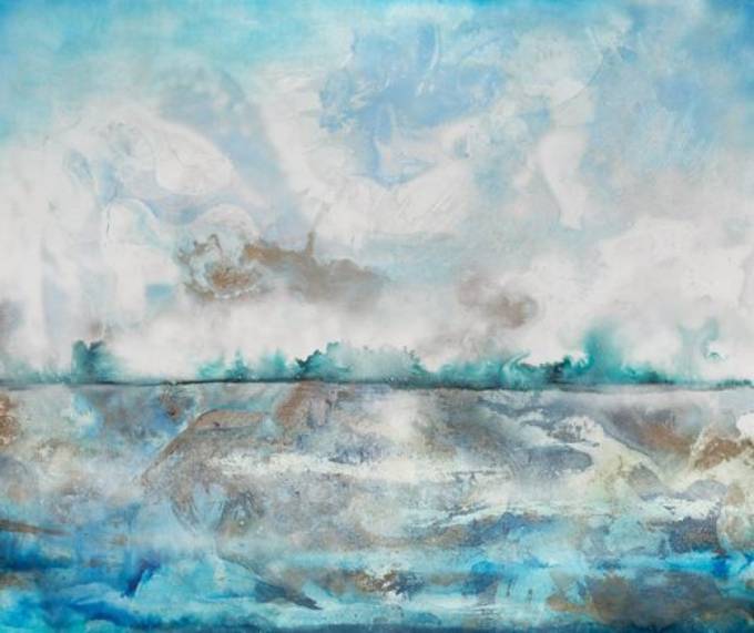 Picture of HAZY LAKESIDE