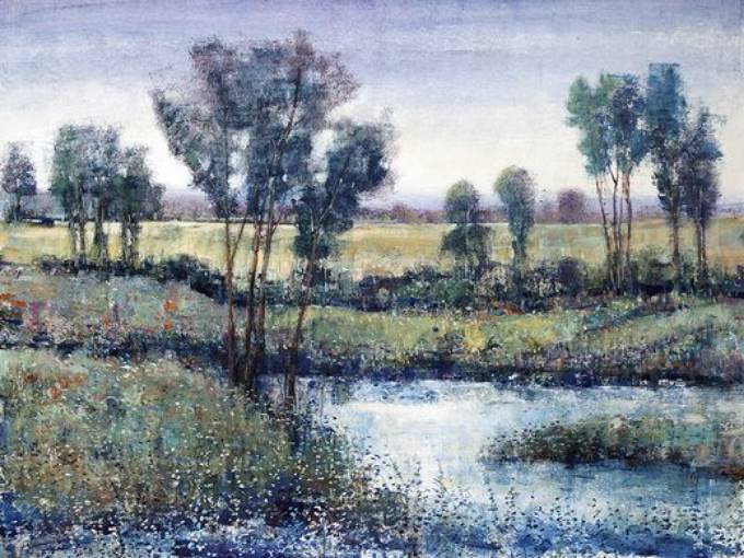 Picture of SITTING BY THE POND