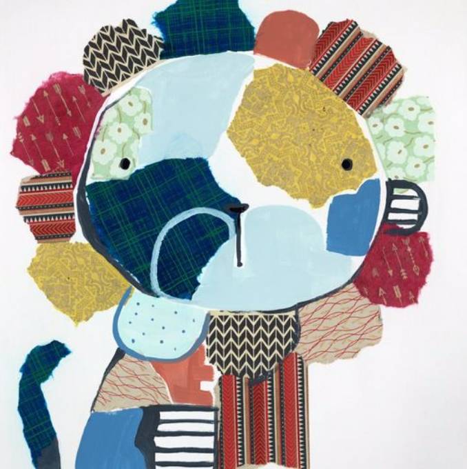 Picture of PATCHWORK ZOO IV