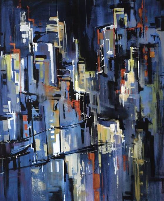 Picture of VIEW OF THE NIGHT CITY