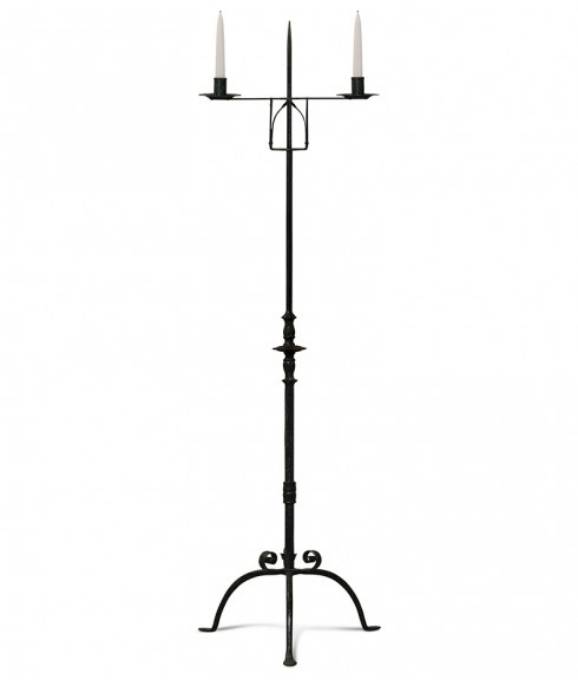 Picture of FRENCH IRON CANDLESTICK - LARGE