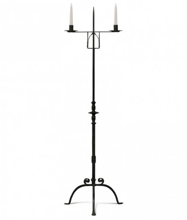 Picture of FRENCH IRON CANDLESTICK - LARGE