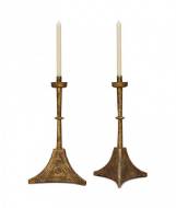 Picture of GILDED TOLE CANDLESTICK