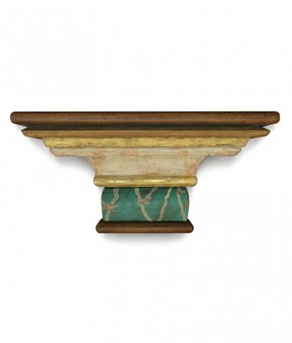 Picture of POLYCHROME WOOD CORBEL