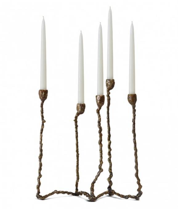Picture of ROMO CANDELABRA, ANTIQUE BRASS
