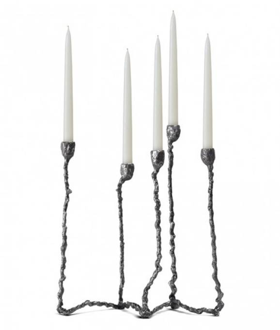 Picture of ROMO CANDELABRA, ANTIQUE NICKEL