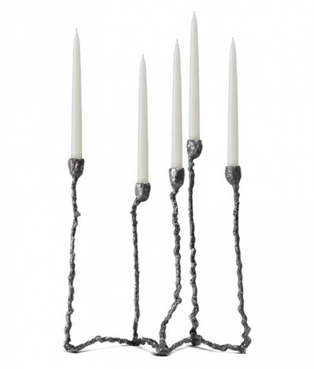 Picture of ROMO CANDELABRA, ANTIQUE NICKEL