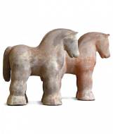 Picture of TERRACOTTA HORSE - WHITE WASH