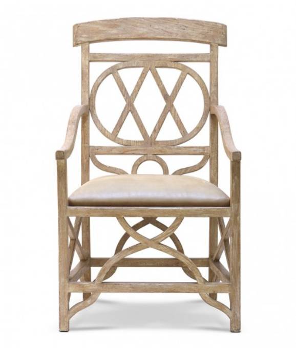 Picture of CROSS-FRAMED ARMCHAIR