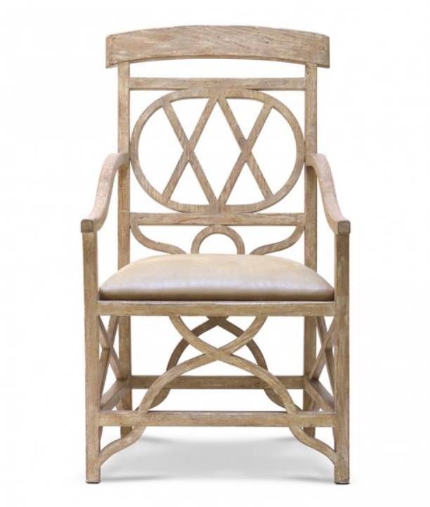Picture of CROSS-FRAMED ARMCHAIR