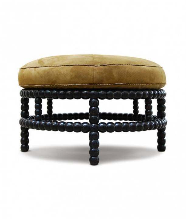 Picture of STRATFORD OTTOMAN - ROUND