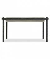 Picture of HAMMERED SUSPENDED IRON COFFEE TABLE WITH WOOD TOP
