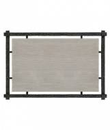 Picture of HAMMERED SUSPENDED IRON COFFEE TABLE WITH WOOD TOP