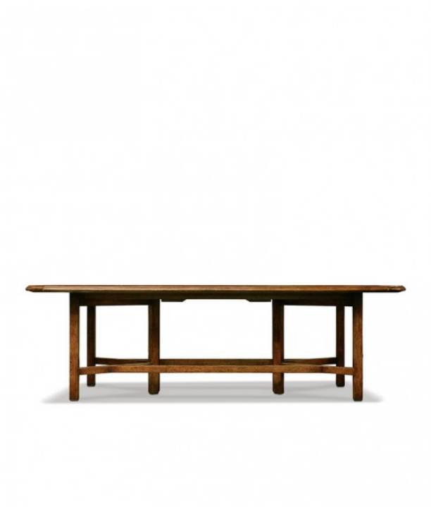 Picture of MARKET DINING TABLE W/RECESSED STRETCHER